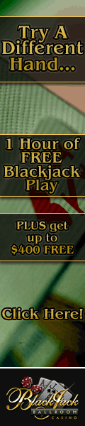 $500 Free and 1 Hour Free Blackjack Play at Blackjack Ballroom