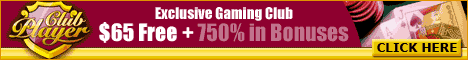 Best Blackjack deposit bonus at Club Player Casino