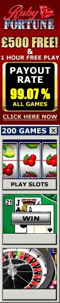 $500 Free and 1 Hour Free Play at Ruby Fortune