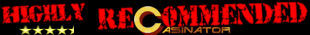 Casinator.com Highly Recommended