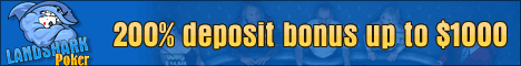 Free No Deposit Poker Bonus at Landshark Poker