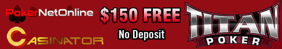 Free $150 No Deposit at Titan Poker
