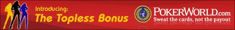Poker World Low Limit Sit and Go Tournaments