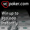 VC Poker Sit and Go Jackpot Tournaments
