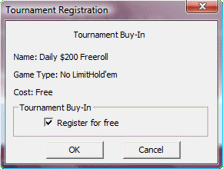 Freeroll Poker Tournaments Registration